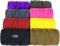 golberg 750 lb type iv paracord - 100% nylon, made in usa - multiple colors and length options логотип