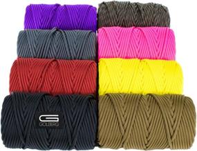 img 4 attached to GOLBERG 750 LB Type IV Paracord - 100% Nylon, Made in USA - Multiple Colors and Length Options