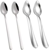 ложки для грейпфрута, 4 шт., sporks из нержавеющей стали логотип