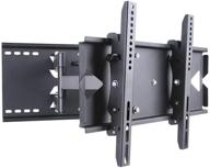 📺 monoprice titan series tv wall mount bracket - full-motion articulating, supports 23in to 37in tvs up to 130lbs, extension range 5.0in to 19.5in, vesa up to 496x330, compatible with concrete & brick logo