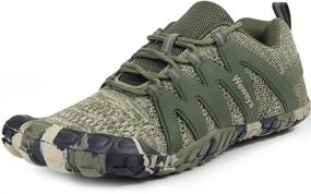 img 4 attached to Minimalist Running Barefoot Walking Exercise Men's Shoes and Athletic