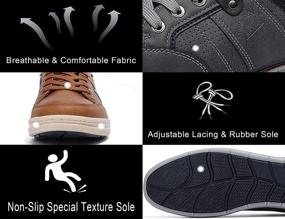 img 1 attached to TARELO Fashion Sneakers Breathable Numeric_10 5 Men's Shoes for Fashion Sneakers