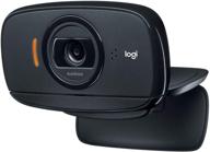 📸 high quality logitech c525 usb hd webcam: crystal clear video and audio for enhanced communication logo