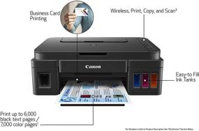 img 3 attached to Canon G3200 Wireless Supertank Printer: All-In-One Convenience in Black (0630C002)