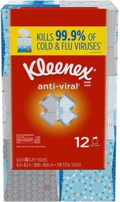 img 1 attached to Kleenex Anti Viral 3 Ply Facial Tissue