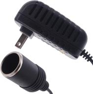 🔌 efficient inewcow 24w car cigarette lighter socket power adapter: ac to dc converter for mini vacuum, gps, car camera charger and more (12v 2a 24w) logo