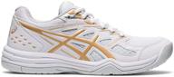 🏐 women's asics upcourt volleyball shoes for optimal performance logo