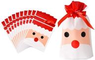 рождественские пластиковые пакеты для печенья для выпечки логотип
