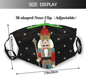 img 3 attached to PIECERY Christmas Balaclavas Breathable Nutcracker