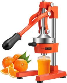 img 4 attached to 🍊 Powerful VIVOHOME Hand Press Citrus Juicer - Premium Manual Orange Lemon Squeezer for Commercial Use