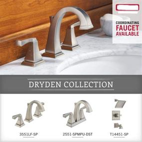 img 1 attached to 🔗 Stylish and Durable DELTA FAUCET 75135-SS Dryden Robe Hook in Brilliance Stainless Steel