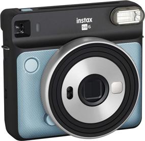 img 2 attached to 📸 Aqua Blue instax Square SQ6 Camera: Capture Insta-worthy Moments in Style!