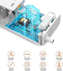 img 1 attached to 💡 Baseus Power Inverter 150W DC 12V to 110V AC Converter with USB C Switch and Current LCD Screen - Efficient Car Charger Adapter