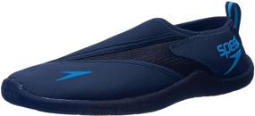 img 4 attached to Speedo Mens Surfwalker 3 0 M Black Men's Shoes in Athletic