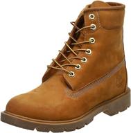 👞 timberland men's basic wheat nubuck work & safety shoes logo