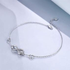 img 3 attached to Браслет SOULMEET Sterling Infinity Adjustable