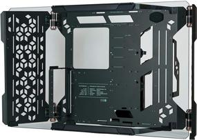 img 4 attached to Cooler Master MasterFrame 700: Ultimate Custom Test Bench & Open-Air ATX PC Case with Panoramic Tempered Glass and Premium Friction Hinges