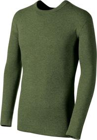 img 2 attached to 🌡️ Ultimate Thermal Comfort: Duofold Men's Mid Weight Crew Neck Thermal Sleepwear