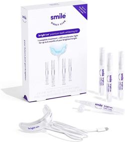 img 4 attached to 😁 SmileDirectClub Teeth Whitening Gel Kit with LED Light – 4 Pack Pens – Maximum Strength Hydrogen Peroxide - Gentle on Enamel - Achieve Up to 9 Shades Whiter Teeth in Just 7 Days – 3X Quicker Than Strips