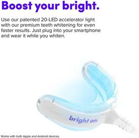 img 1 attached to 😁 SmileDirectClub Teeth Whitening Gel Kit with LED Light – 4 Pack Pens – Maximum Strength Hydrogen Peroxide - Gentle on Enamel - Achieve Up to 9 Shades Whiter Teeth in Just 7 Days – 3X Quicker Than Strips