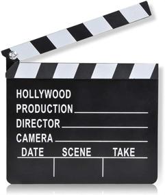 img 4 attached to 🎬 ArtCreativity Movie Clapboard: Elevate Your Hollywood Movie Theme Party with Academy Awards Party Supplies and Film Décor!