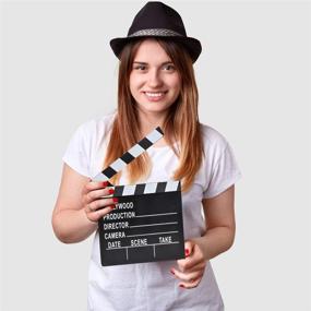 img 1 attached to 🎬 ArtCreativity Movie Clapboard: Elevate Your Hollywood Movie Theme Party with Academy Awards Party Supplies and Film Décor!