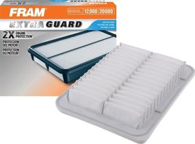 img 3 attached to Оптимизированный воздушный фильтр FRAM Extra Guard CA10190, идеально подходит для моделей автомобилей Pontiac, Scion и Toyota.