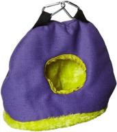 🐦 cozy pet haven: prevue pet products bpv1167 snuggle sack bird nest - small, 2-inch opening, colors may vary logo