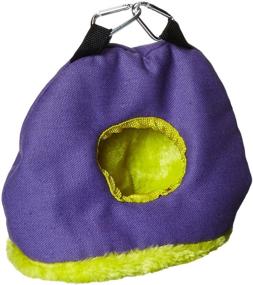 img 1 attached to 🐦 Cozy Pet Haven: Prevue Pet Products BPV1167 Snuggle Sack Bird Nest - Small, 2-Inch Opening, Colors May Vary