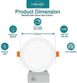 img 2 attached to 💡 Certified Daylight Industrial Electrical Junction for Recessed Lighting