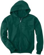 детский толстовка hanes comfortblend ecosmart с полной молнией: одежда и спортивная одежда логотип