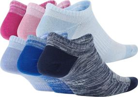 img 1 attached to 🧦 Nike Women's Lightweight No-Show Training Socks - Pack of 6