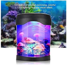 img 3 attached to Aquarium Colorful Artificial Jellyfish Decoration