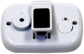 img 2 attached to Ultimate Precision: Chef Craft Select 1-Piece 99 Minute Digital Timer with Clip, 2.5 inch, White