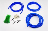 🔧 upgrade your alfa romeo engine with autobahn88 silicone vacuum hose dress up diy kit (blue) logo