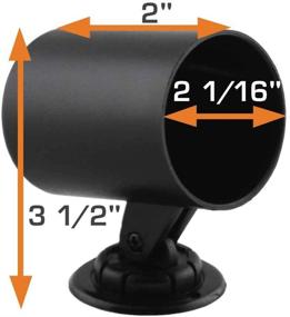 img 3 attached to Универсальная одинарная поворотная панель приборов GlowShift