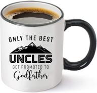 premium godfather promotion: only the best uncles deserve this 11 oz coffee mug logo