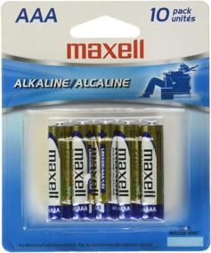 img 2 attached to Maxell 723810P Ready-to-go Long Lasting AAA Alkaline Battery 10-Pack: Reliable Performance & High Compatibility