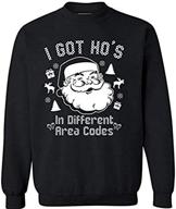 🏼 awkwardstyles i got hos in different area codes sweater - festive ugly christmas crewneck for a playful look логотип