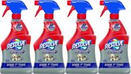 🐾 resolve pet stain & odor carpet cleaner, 22 oz (pack of 4): eliminate pet messes and odors with ease! logo