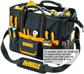 img 1 attached to 🛠️ DEWALT DG5543 16-Inch 33-Pocket Black Tool Bag for Enhanced SEO