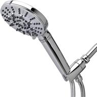 🚿 chrome sprite hke-cm biarritz 7-setting handheld shower handle with built-in filter logo