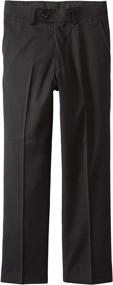 img 2 attached to Isaac Michael Big Boys' Solid 👖 Dress Pants: Superior Quality for Young Gentlemen