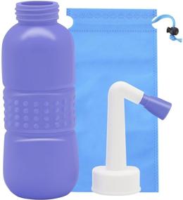 img 4 attached to Portable Bidet Sprayer by YumSur: Personal Hygiene Handheld for Pregnant Women Cleansing, Postpartum Care & Handheld Travel Bidet with 450ML Water Capacity and Angled Nozzle Spray