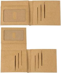 img 4 attached to C Brown Minimalist Travel Bifold Wallet - Men's Wallets, Card Cases & Money Organizers