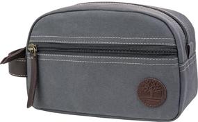 img 3 attached to 🧳 Black Timberland Travel Toiletry Organizer - Tools & Accessories