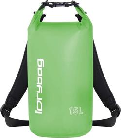 img 4 attached to IDRYBAG Clear Dry Bag: Waterproof Floating Sack for Water Sports, Boating, Kayaking & More - 2L/5L/10L/15L/20L