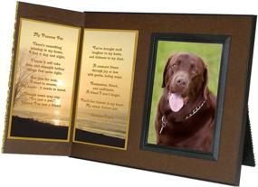 img 4 attached to 🐾 Forever Pet Memorial Gift: Sympathy Package with Picture Frame, My Forever Pet Poem, and Keepsake for Pet Loss