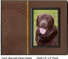 img 2 attached to 🐾 Forever Pet Memorial Gift: Sympathy Package with Picture Frame, My Forever Pet Poem, and Keepsake for Pet Loss