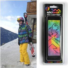 img 3 attached to 🎿 Skiweb - бесплатное ношение лыж и палок: Компактное, удобное и по-настоящему бесплатное в употреблении!